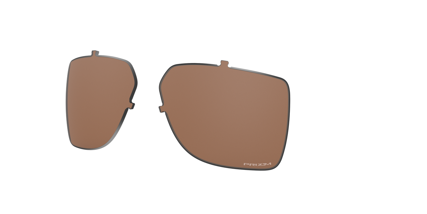 Oakley CASTEL OO9147LS Rectangle Clip-On  000004- 63-133-12 - Color Map Prizm Tungsten Polarized