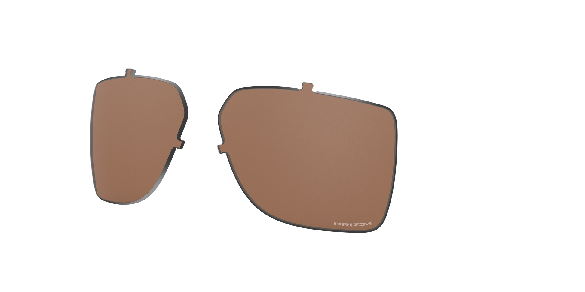 Oakley CASTEL OO9147LS Rectangle Clip-On  000004- 63-133-12 - Color Map Prizm Tungsten Polarized