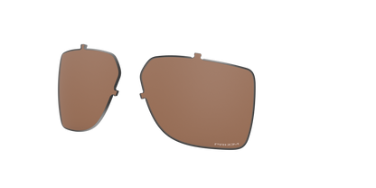 Oakley CASTEL OO9147LS Rectangle Clip-On  000004- 63-133-12 - Color Map Prizm Tungsten Polarized