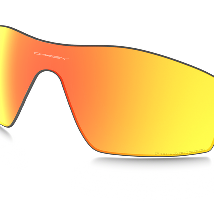 Oakley RADARLOCK PITCH OO9182LS Shield Clip-On  000117- 38-- - Color Map Fire Iridium Polarized
