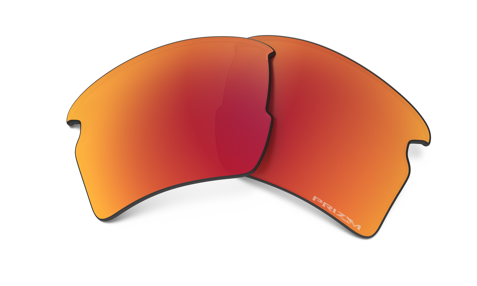 Oakley FLAK 2.0 XL OO9188LS Rectangle Clip-On  000067- 59-- - Color Map Prizm Ruby