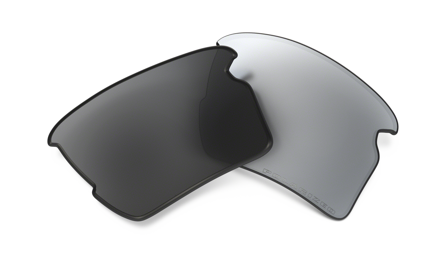 Oakley FLAK 2.0 XL OO9188LS Rectangle Clip-On  000076- 59-- - Color Map Chrome Iridium Polarized
