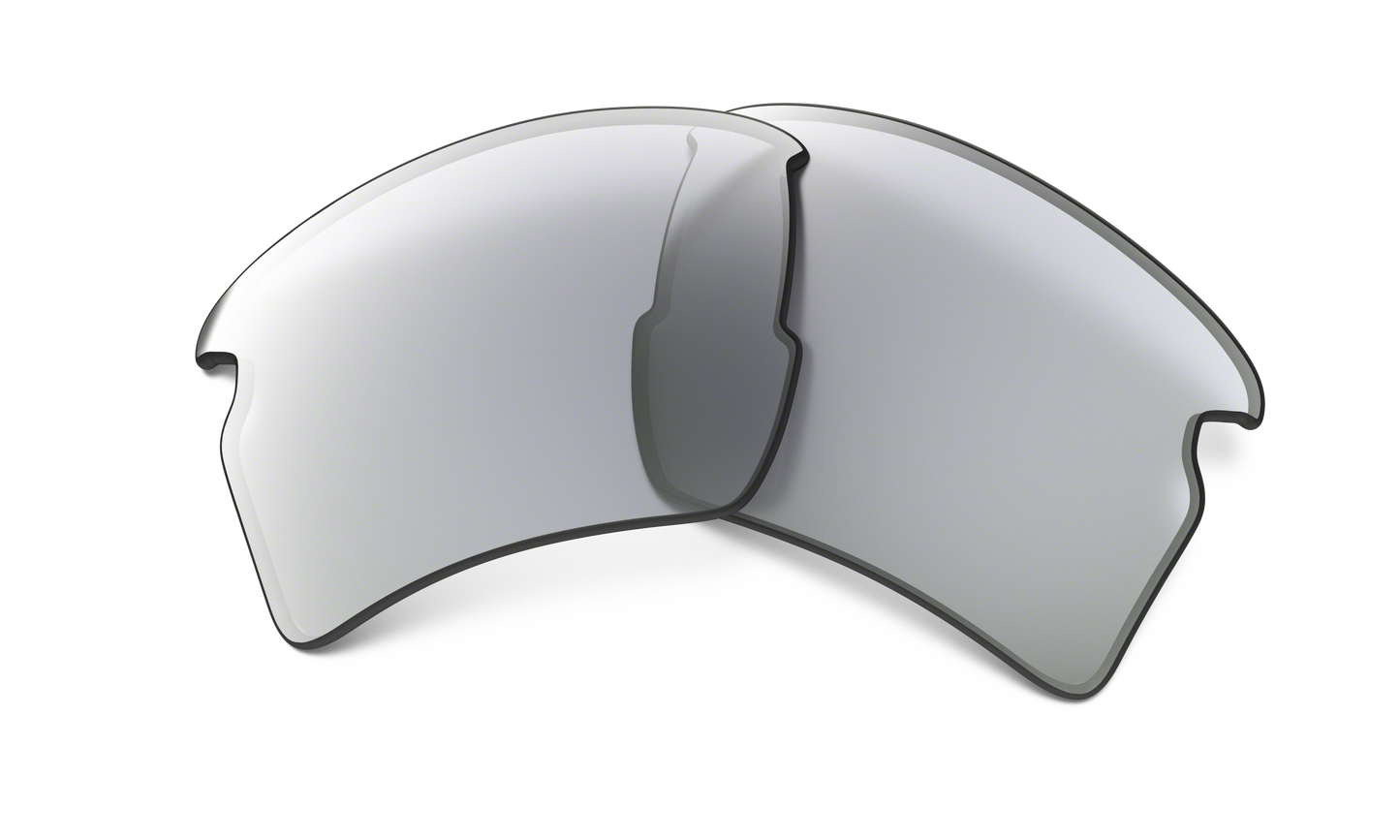 Oakley FLAK 2.0 XL OO9188LS Rectangle Clip-On  000098- 59-- - Color Map Clear to Black Iridium Photochromic