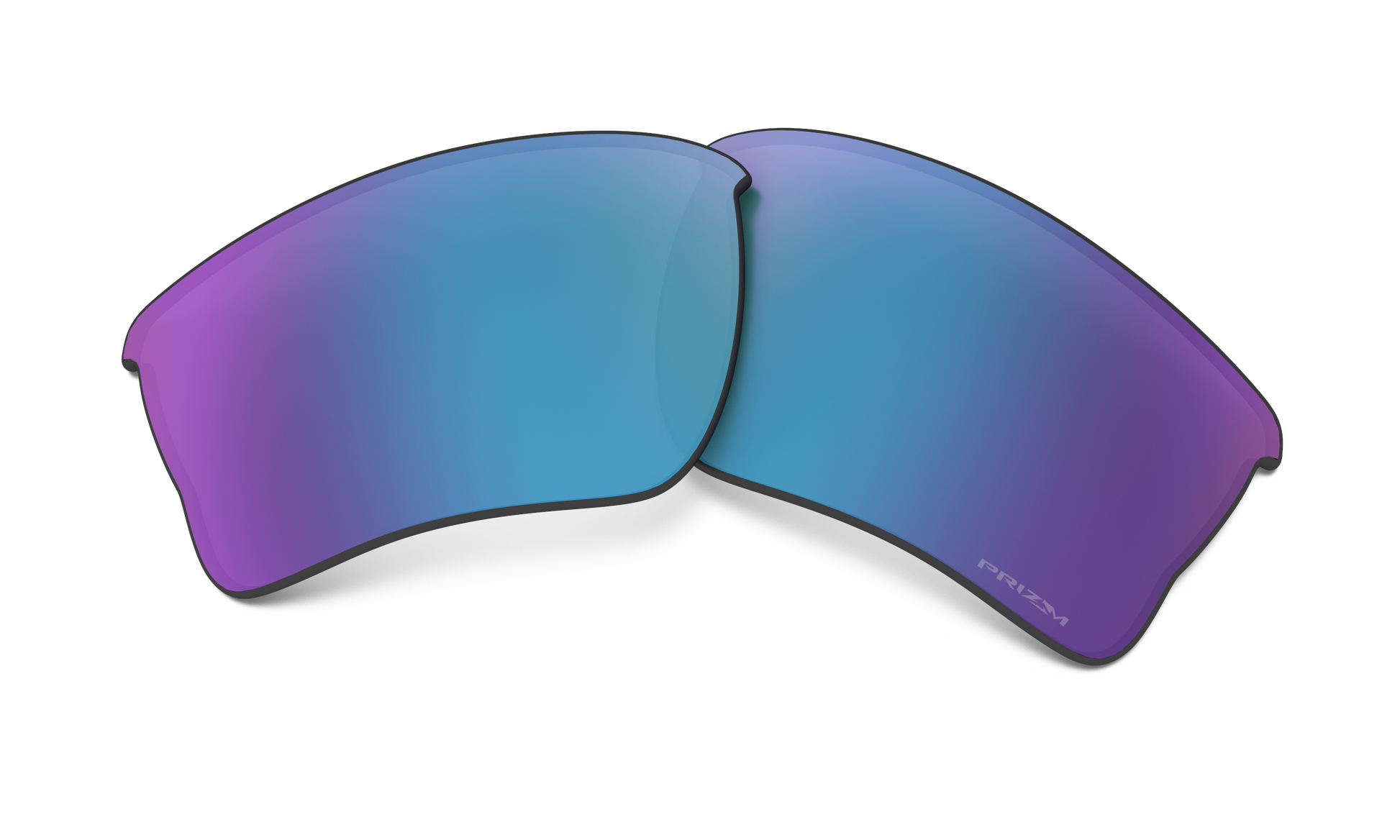 Oakley QUARTER JACKET OO9200LS Rectangle Clip-On  000022- 61-- - Color Map Prizm Sapphire Polarized