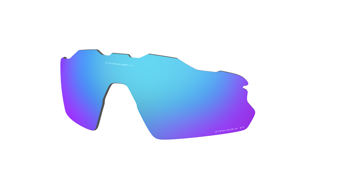 Oakley RADAR EV PITCH OO9211LS Shield Clip-On  000089- 38-- - Color Map Prizm Sapphire Polarized