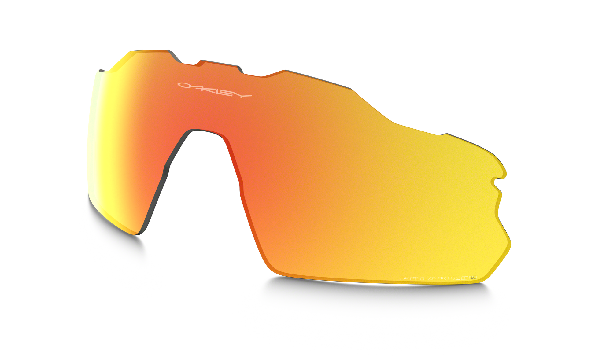 Oakley RADAR EV PITCH OO9211LS Shield Clip-On  000104- 38-- - Color Map Fire Iridium Polarized