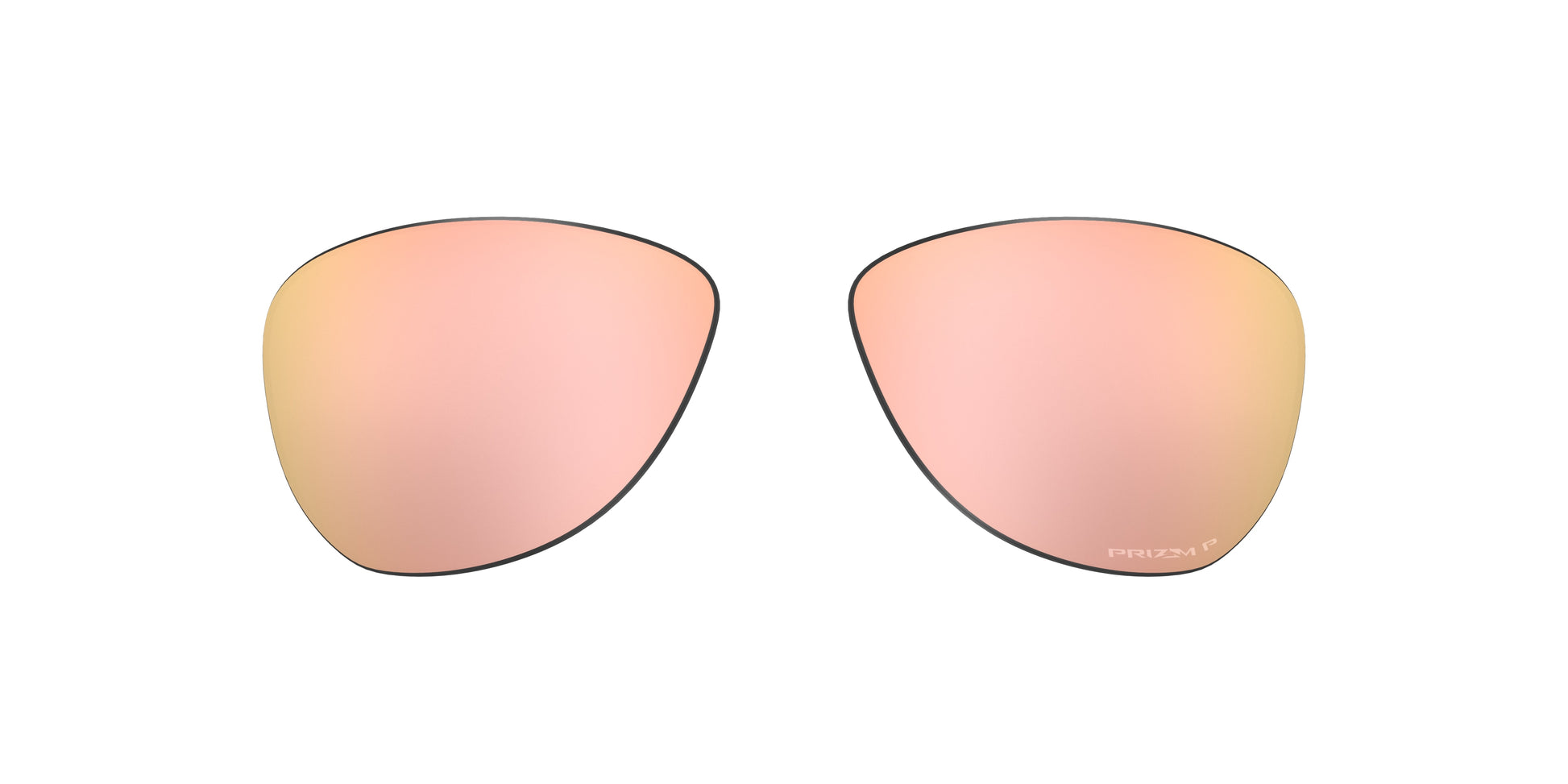 Oakley PASQUE OO9222LS Oval Clip-On  000001- 60-131-15 - Color Map Prizm Rose Gold Polarized