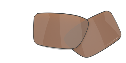 Oakley HELIOSTAT OO9231LS Rectangle Clip-On  000004- 61-129-16 - Color Map Prizm Tungsten Polarized