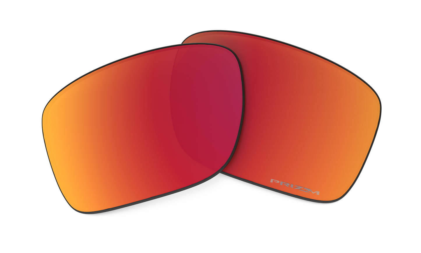 Oakley TURBINE OO9263LS Rectangle Clip-On  000013- 65-- - Color Map Prizm Ruby Polarized