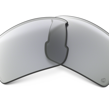Oakley FLAK 2.0 (A) OO9271LS Rectangle Clip-On  000026- 61-- - Color Map Clear to Black Iridium Photochromic