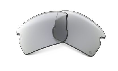 Oakley FLAK 2.0 (A) OO9271LS Rectangle Clip-On  000026- 61-- - Color Map Clear to Black Iridium Photochromic