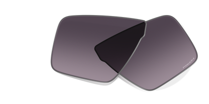 Oakley HELUX OO9285LS Rectangle Clip-On  000002- 61-146-9 - Color Map Prizm Grey Gradient