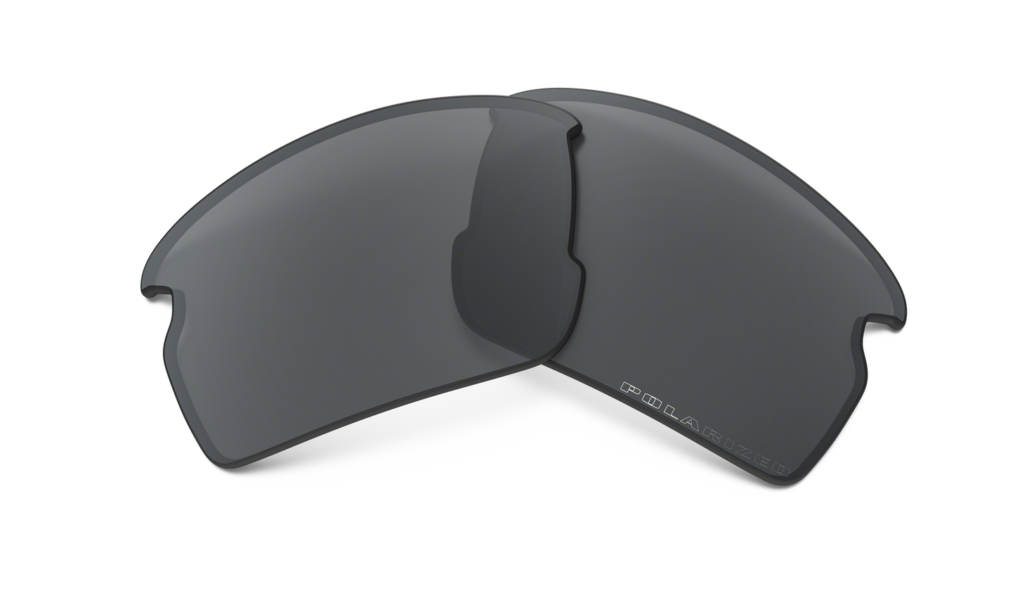 Oakley FLAK 2.0 OO9295LS Rectangle Clip-On  000028- 59-- - Color Map Black Iridium Polarized