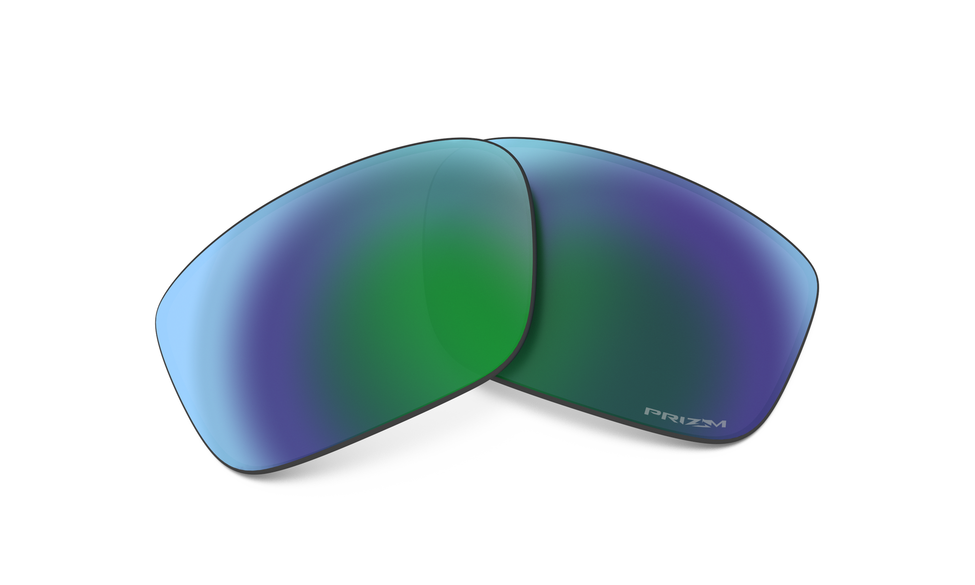 Oakley STRAIGHTLINK OO9331LS Rectangle Clip-On  000010- 61-- - Color Map Prizm Jade Polarized