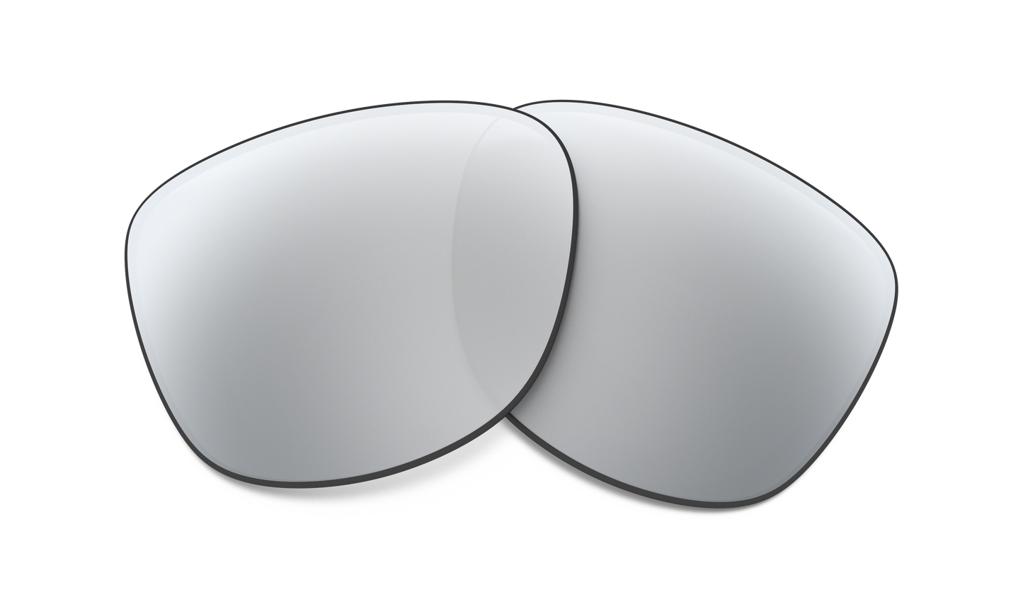 Oakley CROSSRANGE R OO9359LS Square Clip-On  000023- 57-- - Color Map Chrome Iridium