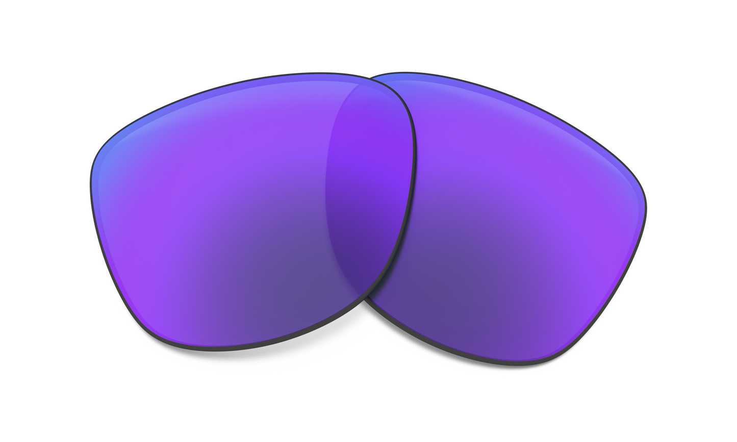 Oakley CROSSRANGE R OO9359LS Square Clip-On  000037- 57-- - Color Map Violet Iridium