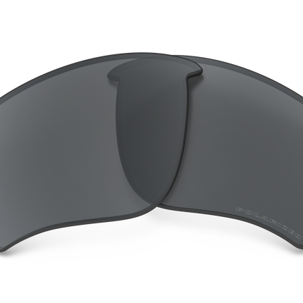 Oakley FLAK DRAFT OO9364LS Rectangle Clip-On  000008- 67-- - Color Map Black Iridium Polarized