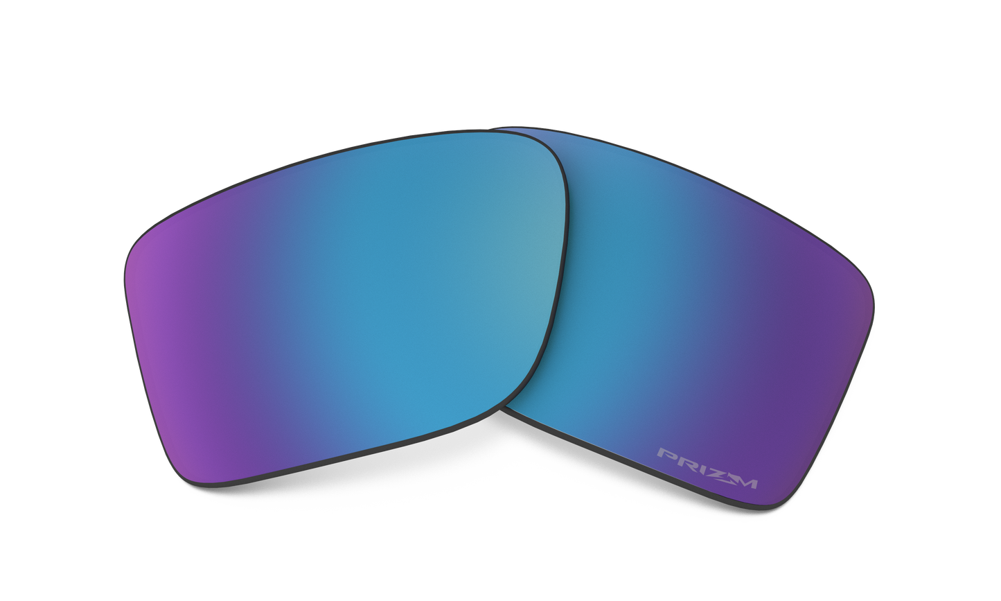 Oakley DOUBLE EDGE OO9380LS Rectangle Clip-On  000035- 66-- - Color Map Prizm Sapphire Polarized