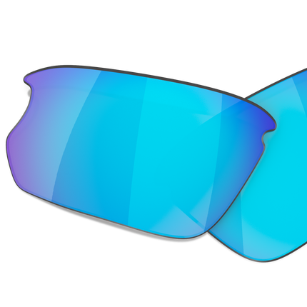 Oakley BISPHAERA OO9400LS Rectangle Clip-On  000009- 68-136-7 - Color Map Prizm Sapphire Polarized