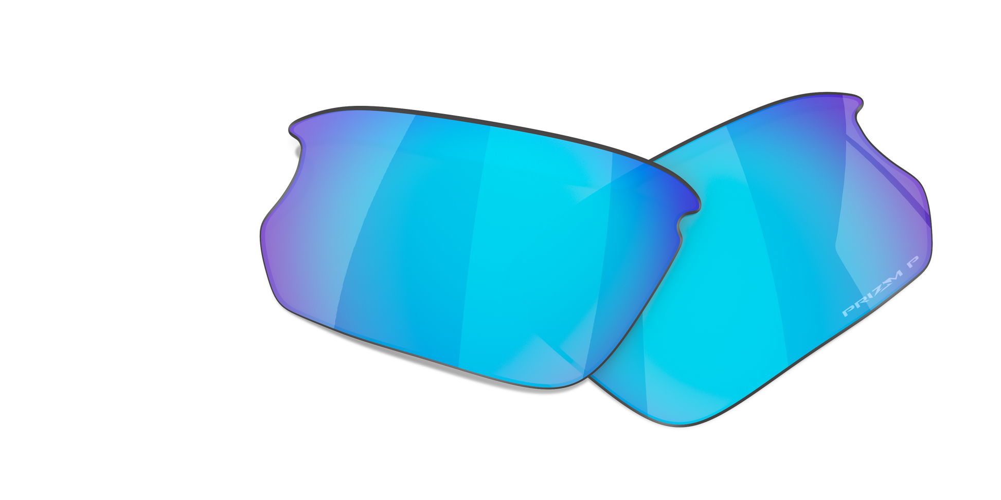 Oakley BISPHAERA OO9400LS Rectangle Clip-On  000009- 68-136-7 - Color Map Prizm Sapphire Polarized