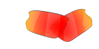 Oakley BISPHAERA OO9400LS Rectangle Clip-On  000011- 68-136-7 - Color Map Prizm Ruby