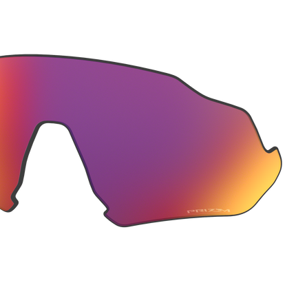 Oakley FLIGHT JACKET OO9401LS Shield Clip-On  000012- 37-- - Color Map Prizm Road