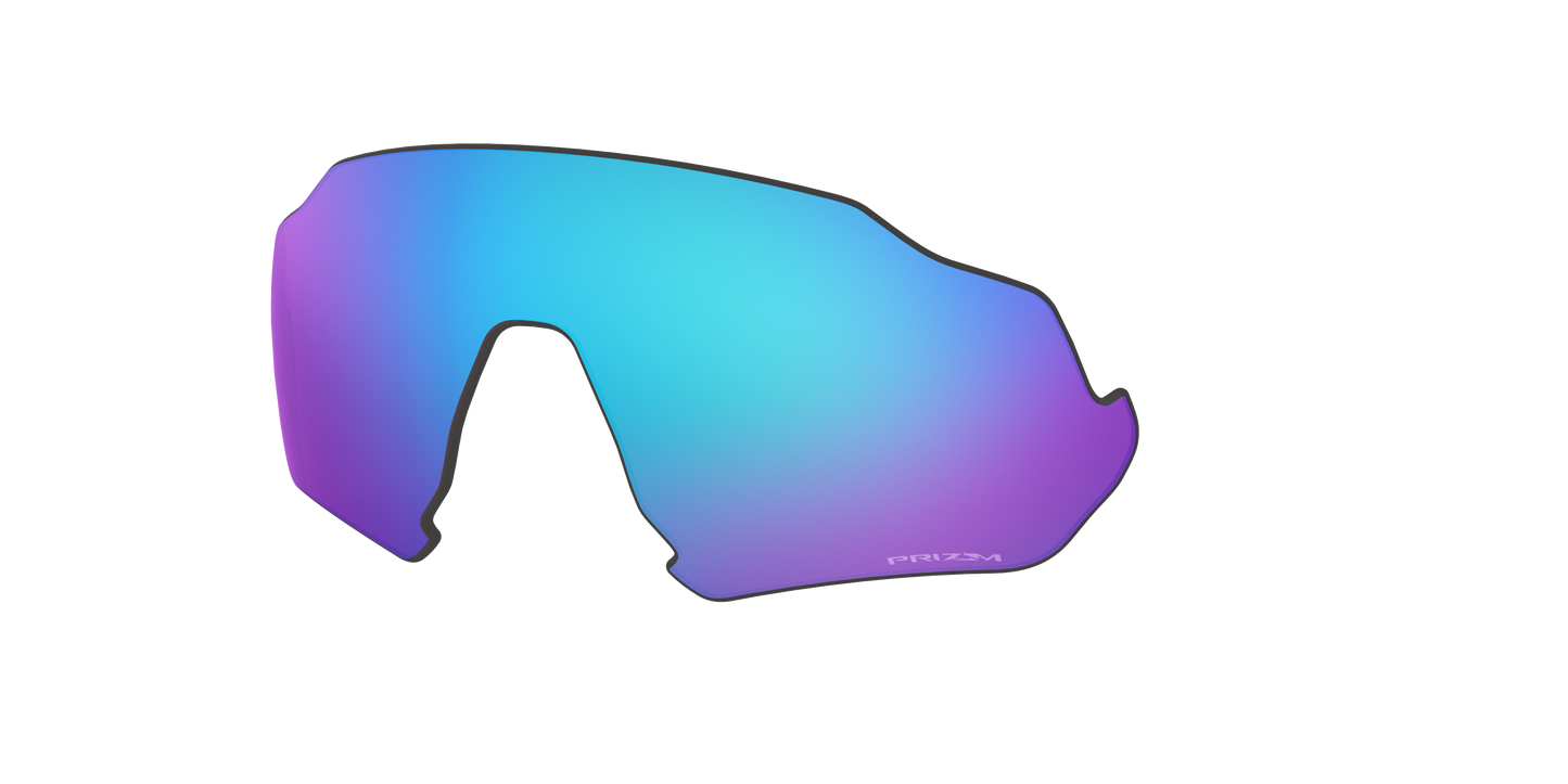 Oakley FLIGHT JACKET OO9401LS Shield Clip-On  000016- 37-- - Color Map Prizm Sapphire