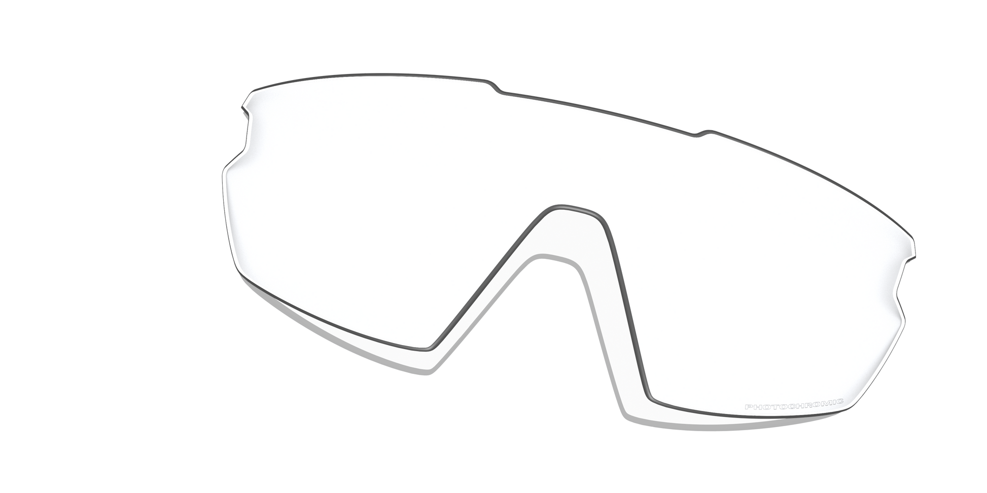 Oakley LFG OO9403LS Shield Clip-On  000007- 36-130-136 - Color Map Clear to Black Iridium Photochromic