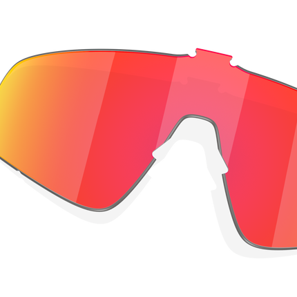 Oakley LATCH PANEL OO9404LS Shield Clip-On  000003- 36-126-0 - Color Map Prizm Ruby