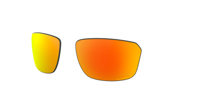 Oakley SPLIT SHOT OO9416LS Rectangle Clip-On  000010- 64-- - Color Map Prizm Ruby Polarized