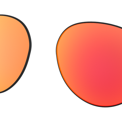 Oakley FORAGER (A) OO9421FLS Round Clip-On  000002- 58-134-18 - Color Map Prizm Ruby