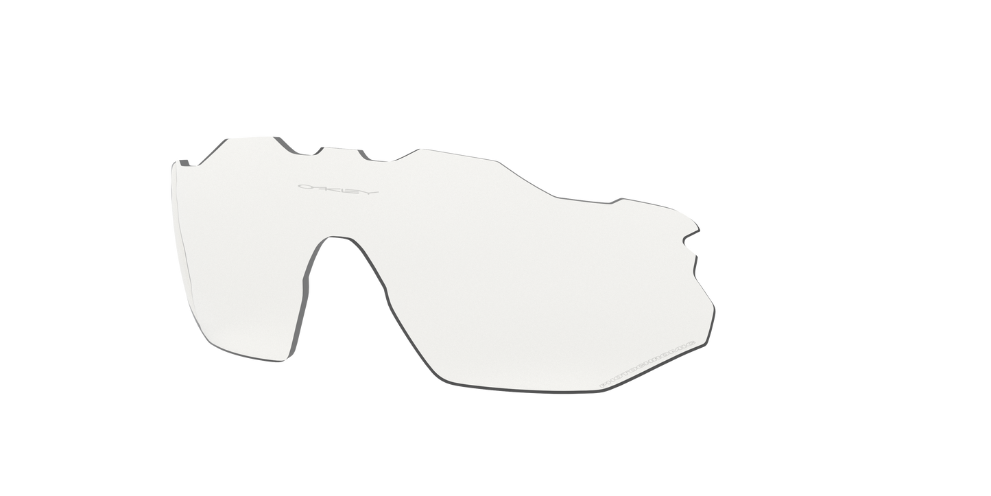 Oakley RADAR EV ADVANCER OO9442LS Shield Clip-On  000005- 38-128-138 - Color Map Clear to Black Iridium Photochromic