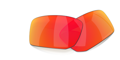 Oakley GIBSTON XL OO9470LS Rectangle Clip-On  000006- 61-133-17 - Color Map Prizm Ruby Polarized