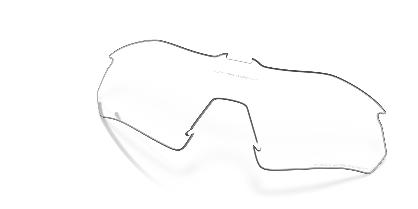 Oakley RADAR PLATE OO9495DLS  Clip-On  000001- 136-133-136 - Color Map Clear to Black Iridium Photochromic