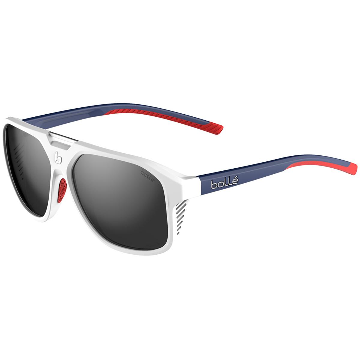 Bolle Arcadia Sunglasses  White Blue Red Matte Large