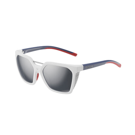 Bolle Asteria Sunglasses White Blue Red Matte Medium