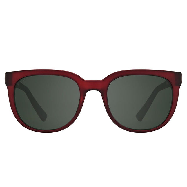 Spy BEWILDER Sunglasses Matte Translucent Sienna Red 54-20-148
