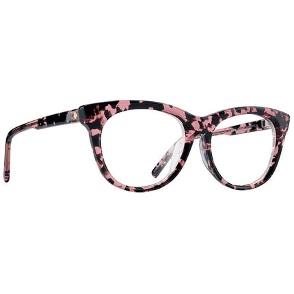 Spy BOUNDLESS OPTICAL 55 Eyeglasses Gloss Peach Pink Tort Medium-Large
