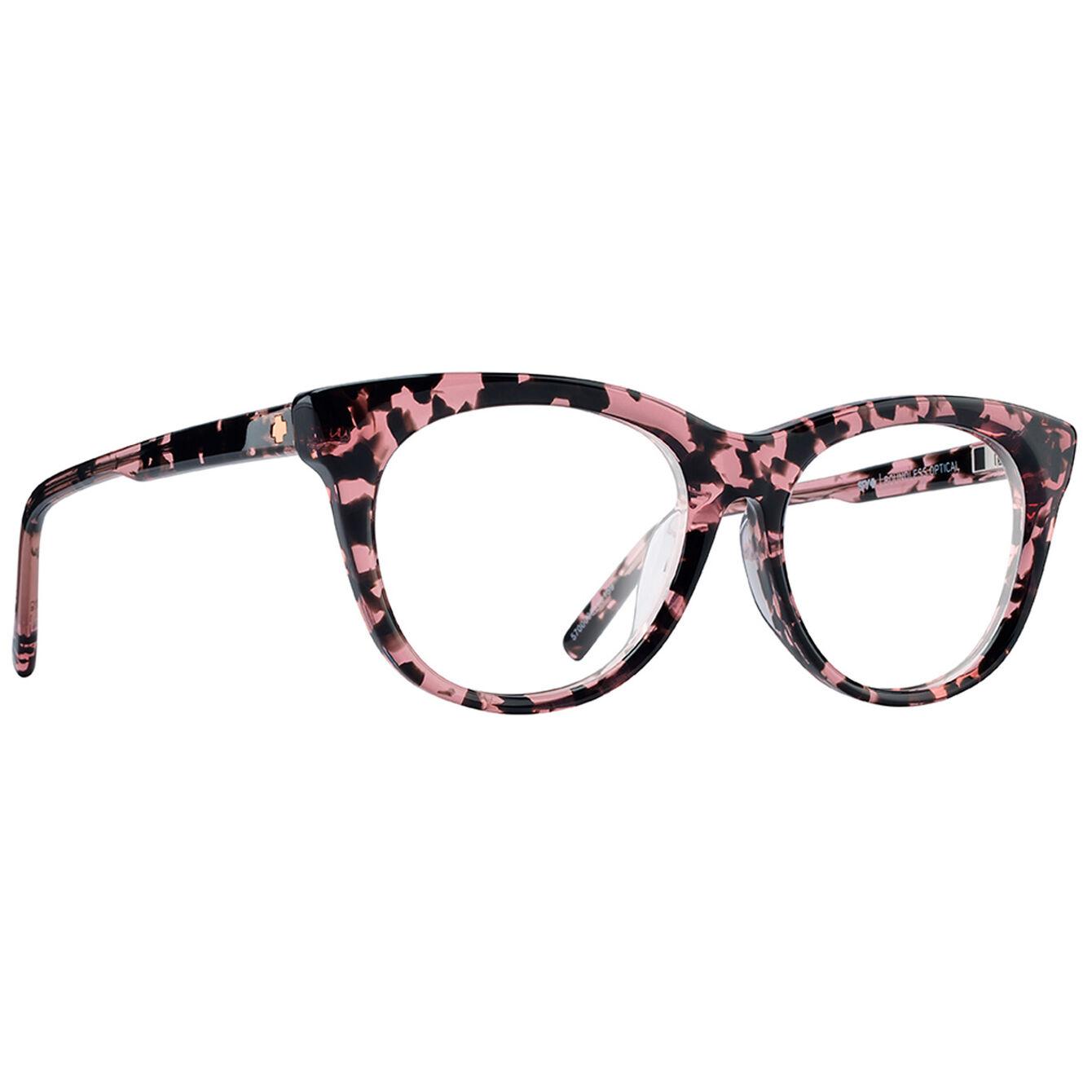 Spy BOUNDLESS OPTICAL 55 Eyeglasses Gloss Peach Pink Tort Medium-Large