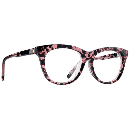 Spy BOUNDLESS OPTICAL 55 Eyeglasses Gloss Peach Pink Tort Medium-Large