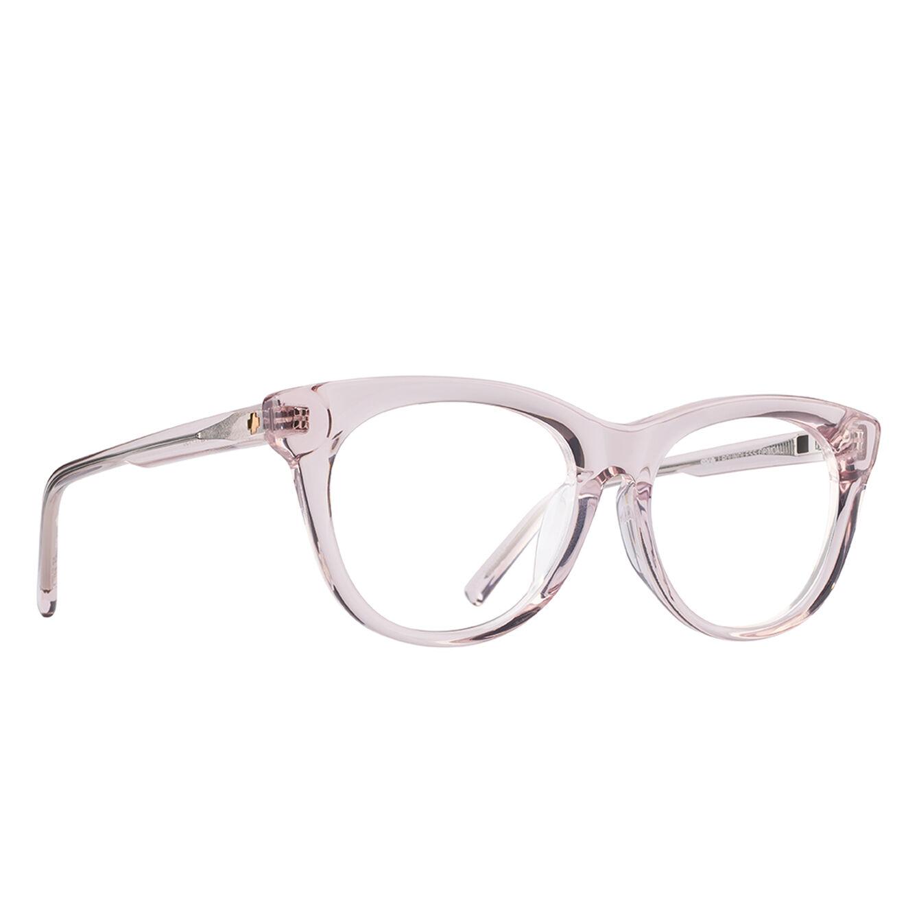Spy BOUNDLESS OPTICAL 55 Eyeglasses Soft Translucent Blush Medium-Large