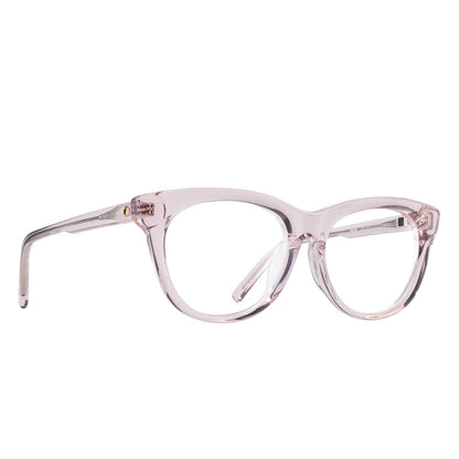 Spy BOUNDLESS OPTICAL 55 Eyeglasses Soft Translucent Blush Medium-Large