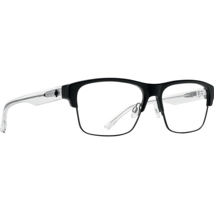 Spy BRODY 5050 59 Eyeglasses Matte Black Gloss Crystal Extra Large