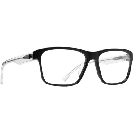 Spy BRODY 58 Eyeglasses Matte Black Gloss Crystal Large-Extra Large