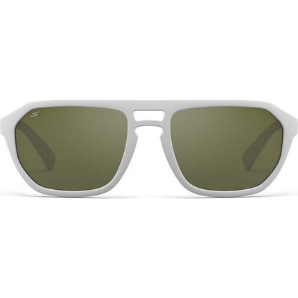 Serengeti Bellemon Sunglasses Matte White Medium