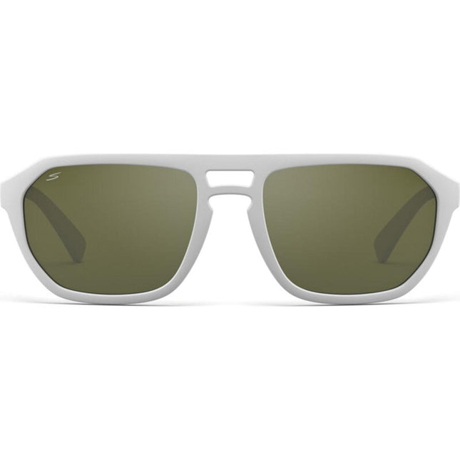 Serengeti Bellemon Sunglasses Matte White Medium
