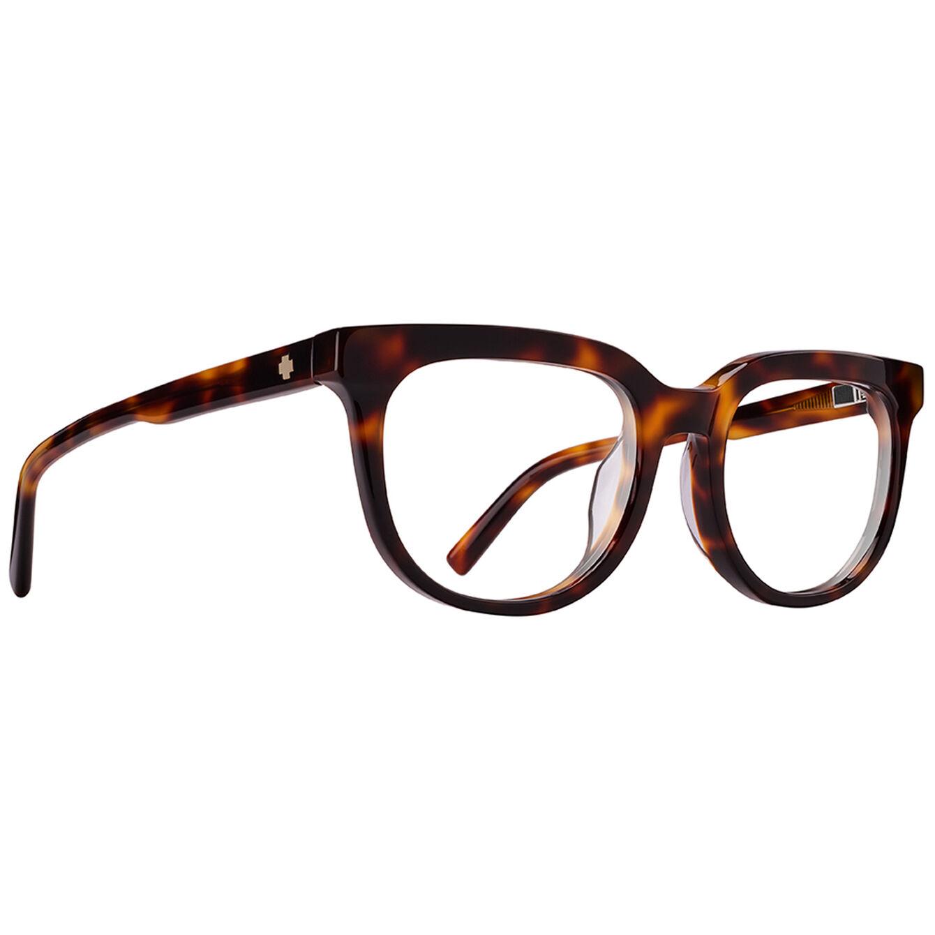Spy Bewilder Optical 53 Eyeglasses Honey Tort Medium