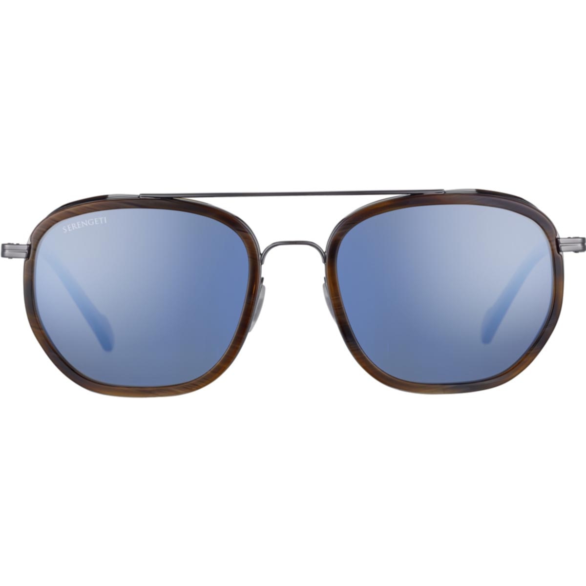 Serengeti Multicolor Acetate & Metal Sunglasses