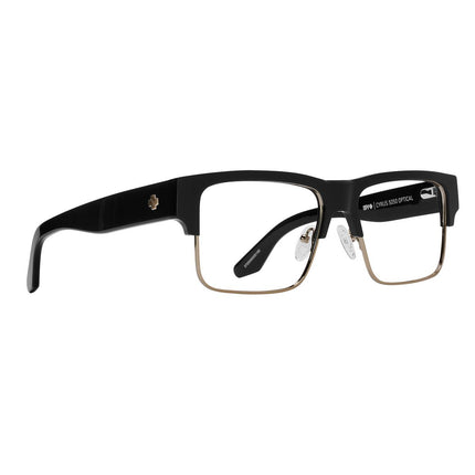 Spy CYRUS 5050 OPTICAL 60 Eyeglasses Black Brushed Bronze Extra Large