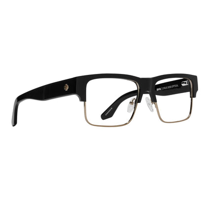 Spy CYRUS 5050 OPTICAL 60 Eyeglasses Black Brushed Bronze Extra Large
